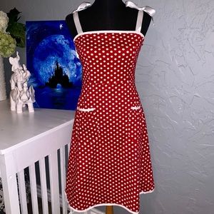 ✨Minnie Mouse Costume✨ Red & White Polka Dot Dress